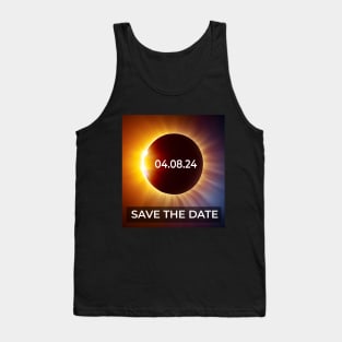Total Solar Eclipse 2024 - Totality 4.08.24 Tank Top